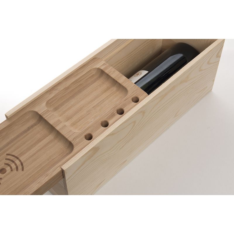 Juice Box Cassetta vino design