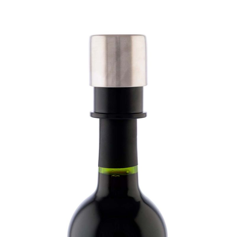 Set Accessori vino - Kit Electric Deluxe - pompa salva vino Inox