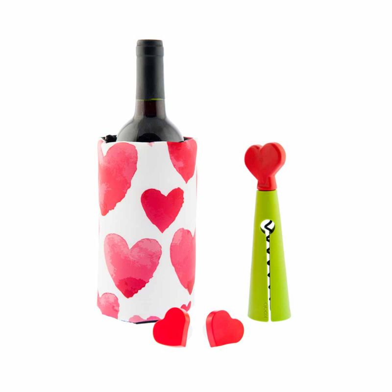 Kit Accessori vino - Love