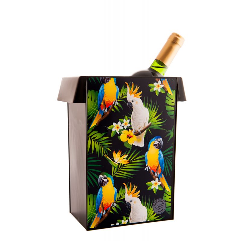 Porta ghiaccio vino Design - Parrots