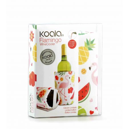 Fascia refrigerante vino - Full print - Flamingo - packaging