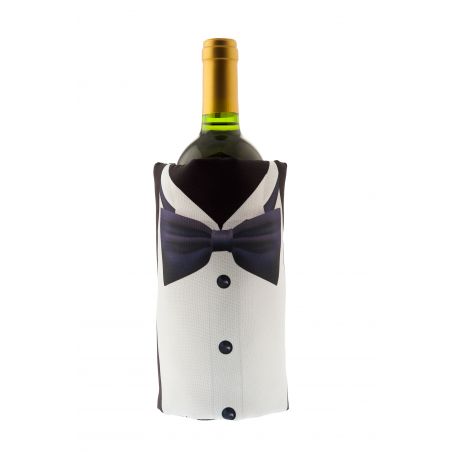Fascia refrigerante vino - Full print - Black tie