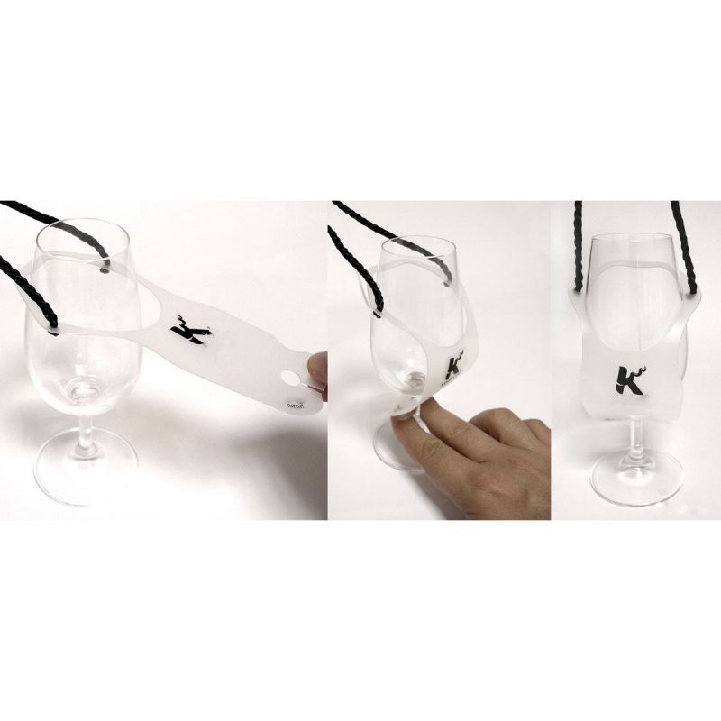 Tracolla portacalice - Glass holder small dettaglio