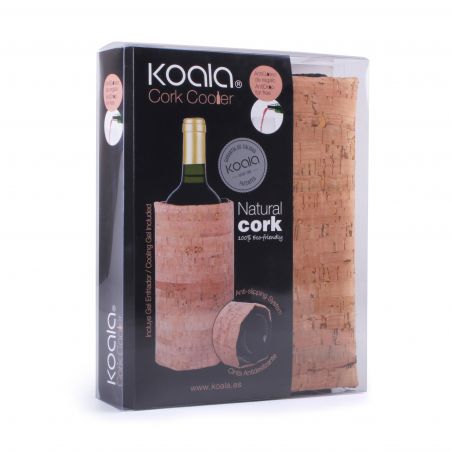 Fascia refrigerante vino Cork Cooler - effetto sughero - packaging
