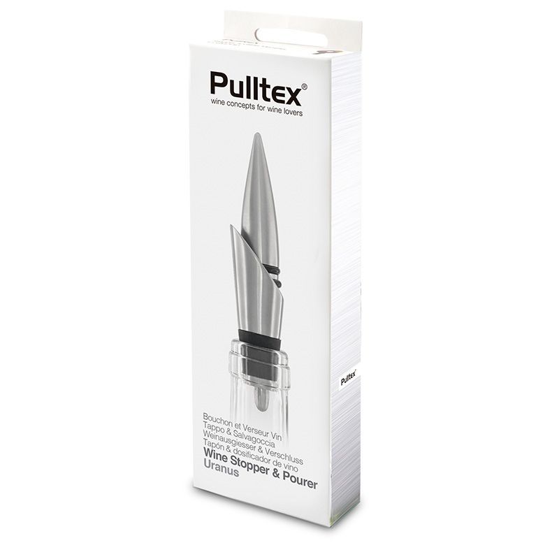 Uranus Pulltex - Stopper vino -versatore vino - packaging