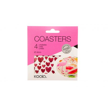Coasters Sottobicchieri - Love - packaging