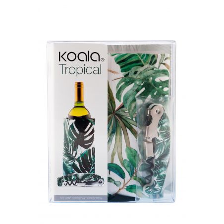 Set Full Print Tropical - Fascia Refrigerante + Cavatappi - packaging