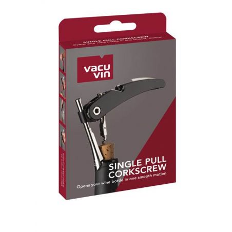 Single Pull Corkscrew Cavatappi Professionale di Design Vacu Vin - packaging