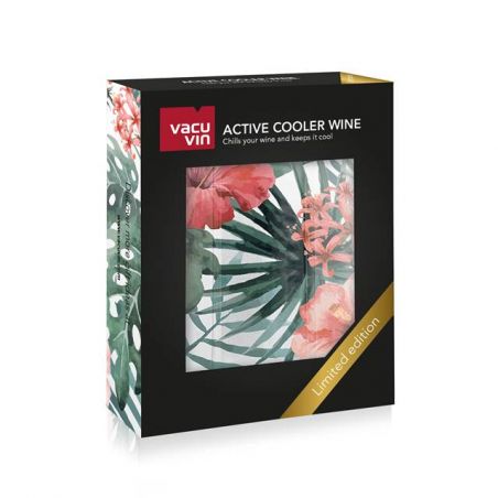 ACTIVE COOLER WINE BOTANICAL LIMITED EDITION VACU VIN • FASCIA REFRIGERANTE - packaging