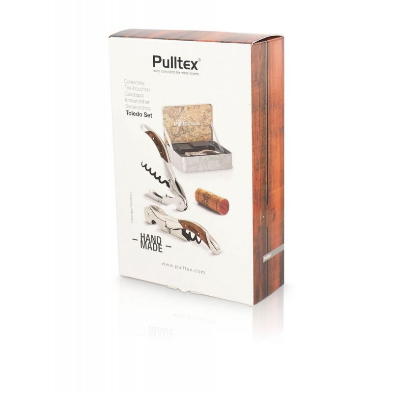 Cavatappi doppia leva Pulltex - Toledo - Gift Box - Packaging