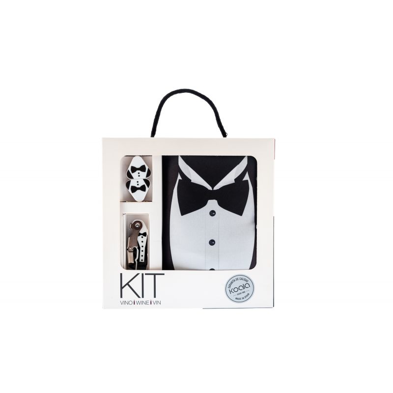 Kit Black Tie - Kit Vino - Packaging