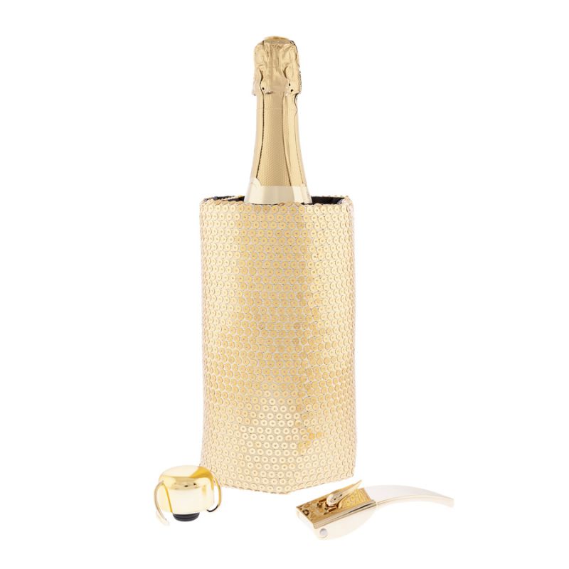Kit Champagne Deluxe con Paillettes