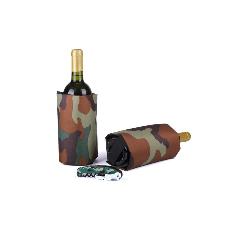 Set accessori vino - Set Camouflage - dettaglio