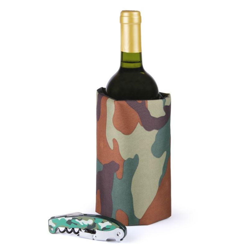 Set accessori vino - Set Camouflage