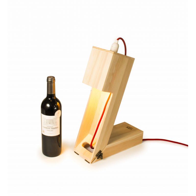 Wine Light - Cassetta Vino Design