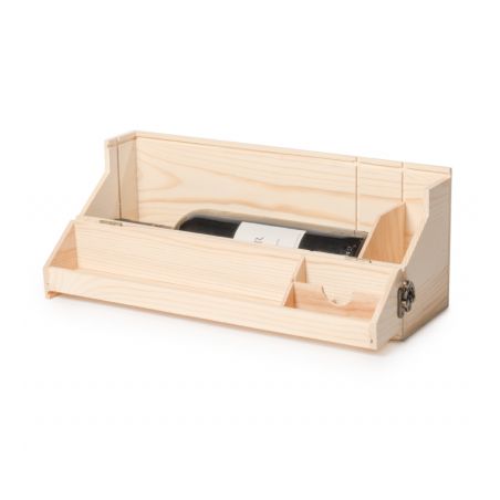 Desk topper Cassetta vino design